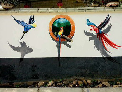 融安视觉错位-3D墙绘设计