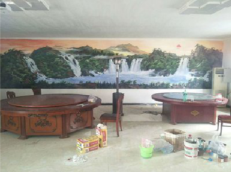 融安墙绘-写实风景