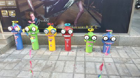 融安商业区彩绘