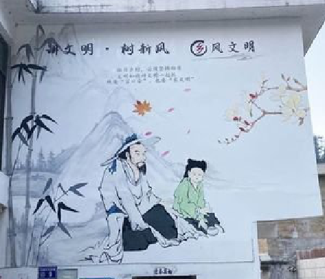 融安分享几个墙绘保养知识。